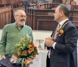 Koninklijke onderscheiding voor Barend Faddegon